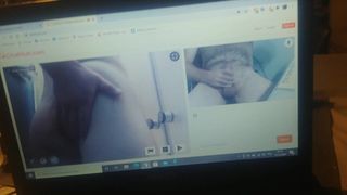 Webcam-Masturbation