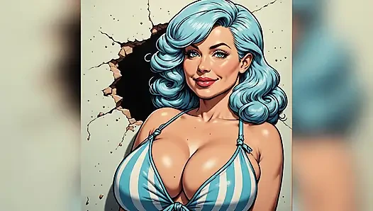 Chubby Bikini Beauties Art