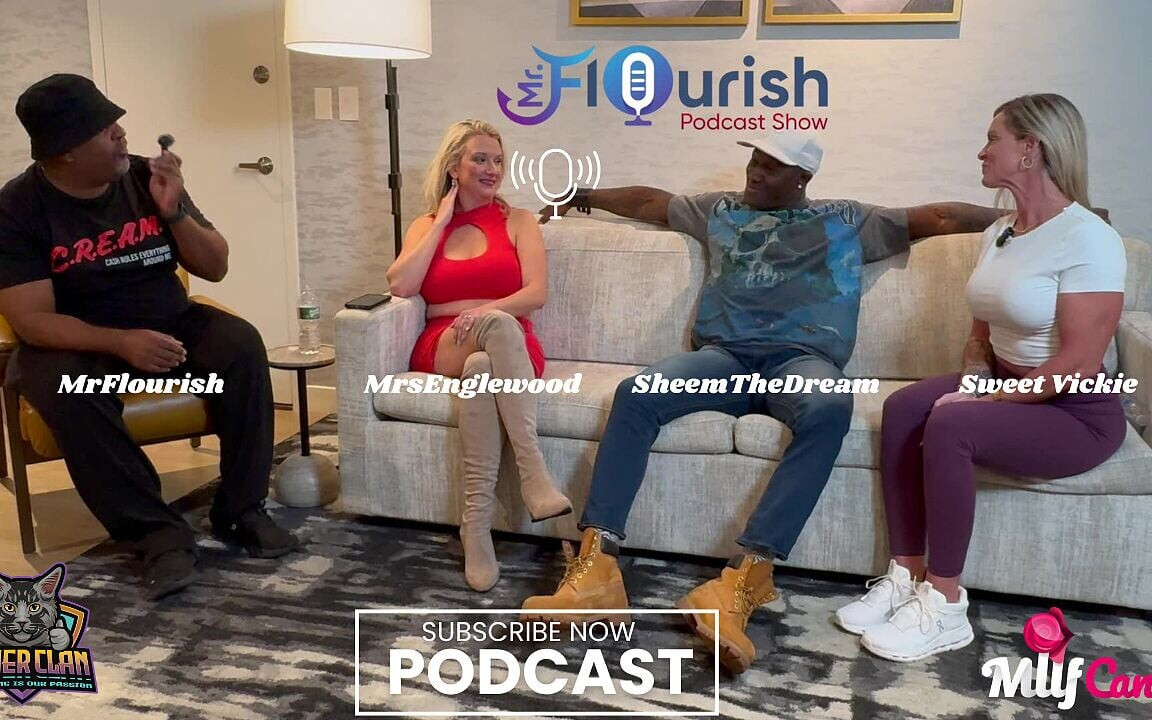 Mrflourish Podcast "the Morning After" with Sweet Vickie, Mrsenglewood and Sheemthedream