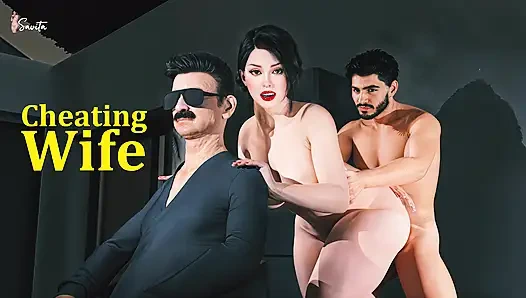 Ich habe die fremdgehende Frau meines blinden Nachbarn gefickt – Lila Lux