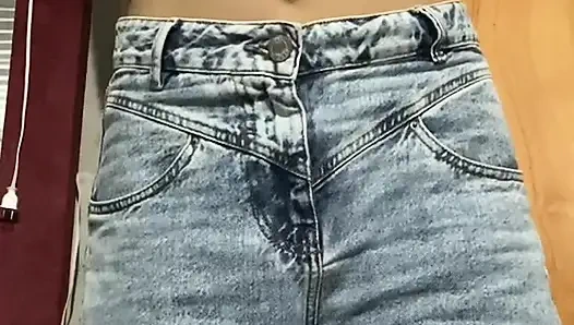 She came home tired and took everything off!