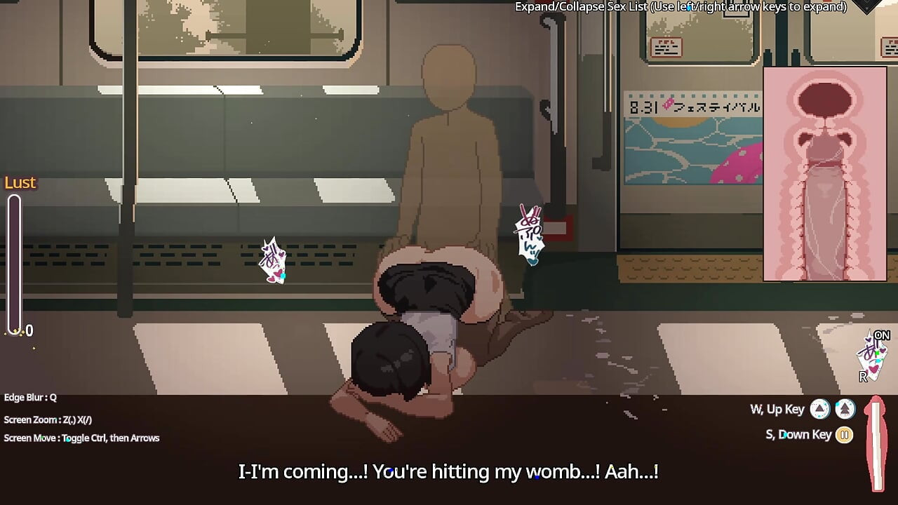 Fucking girls on a train (Train45 animations)