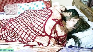 Гарячий бенгальський бхабхі хардкор порокія секс вдома! з чистим звуком Bangla
