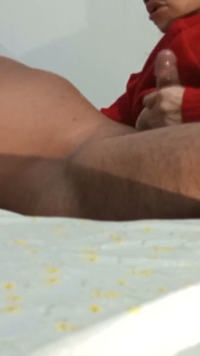 My perverted stepdad was horny and asked me to milk his black cock after sucking him off | Clip 1