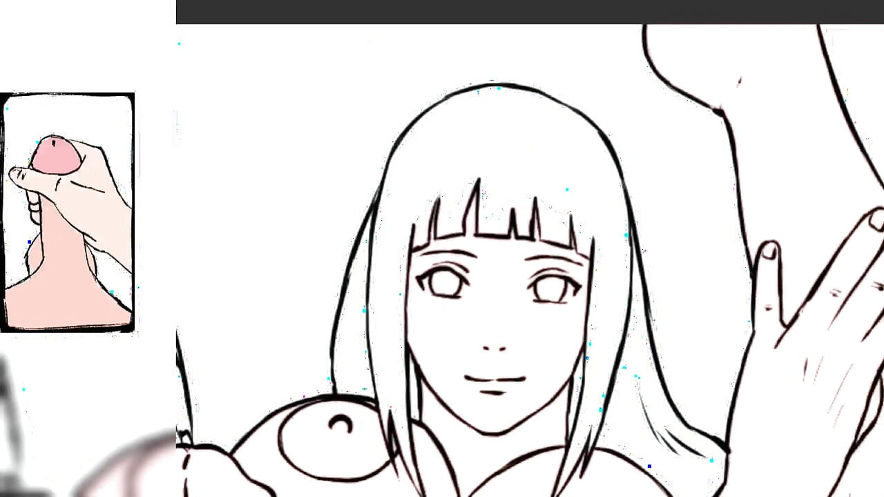 Adulta Hinata deitada nua com peitos enormes e pau gigante (Paródia Adulta de Naruto) Desafio de 10 Minutos