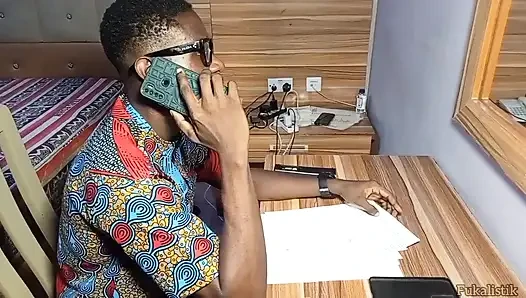 Siswi Nigeria melissa menggoda dan ngentot sama dosennya supaya lulus ujian akhir di universitas