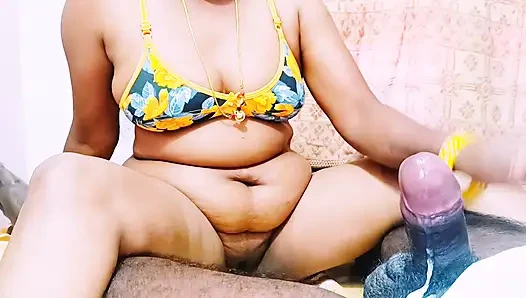 Beautiful Telugu Bhabi Fucking Stepfather in Law