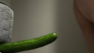 Taking a 9 inch cucumber