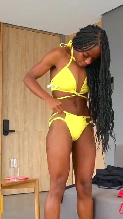 Spectacular moment from "Big Booty Ebony Latina Fitness Model Anal Stretched POV Doggystyle"