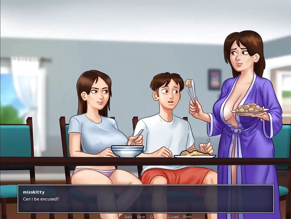 Summertimesaga Neighbour allatta al seno (Percorso diane)parte 94