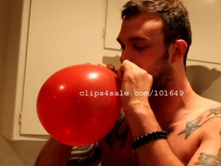 Balloon fetish - vách đá jensen bong bóng video 1