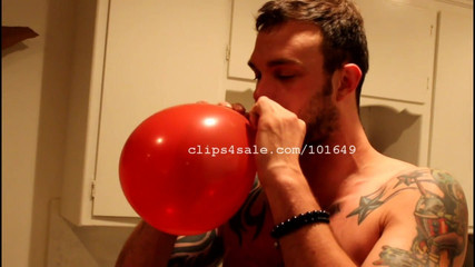 Balloon Fetish - Cliff Jensen Balloons Video 1