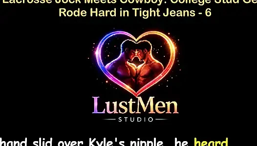 English Audio Gay Sex Story - Lacrosse Jock Meets Cowboy College Stud Gets Rode Hard in Tight Jeans - Part 6