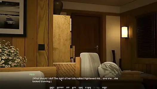 Hiro erwischte japanische stiefmutter mit dickem arsch nackt im badezimmer