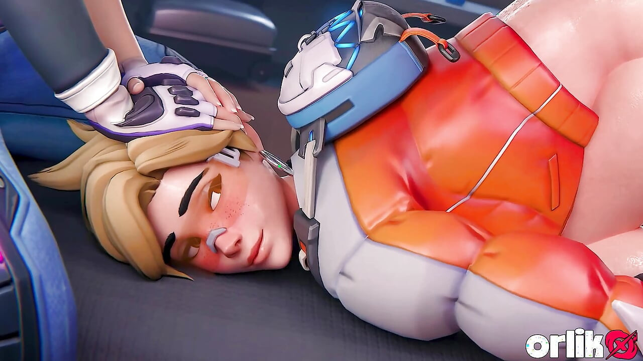 Tracer Overwatch - Big Ass Blonde Craves BBC, Rough Deepthroat & Anal Creampie