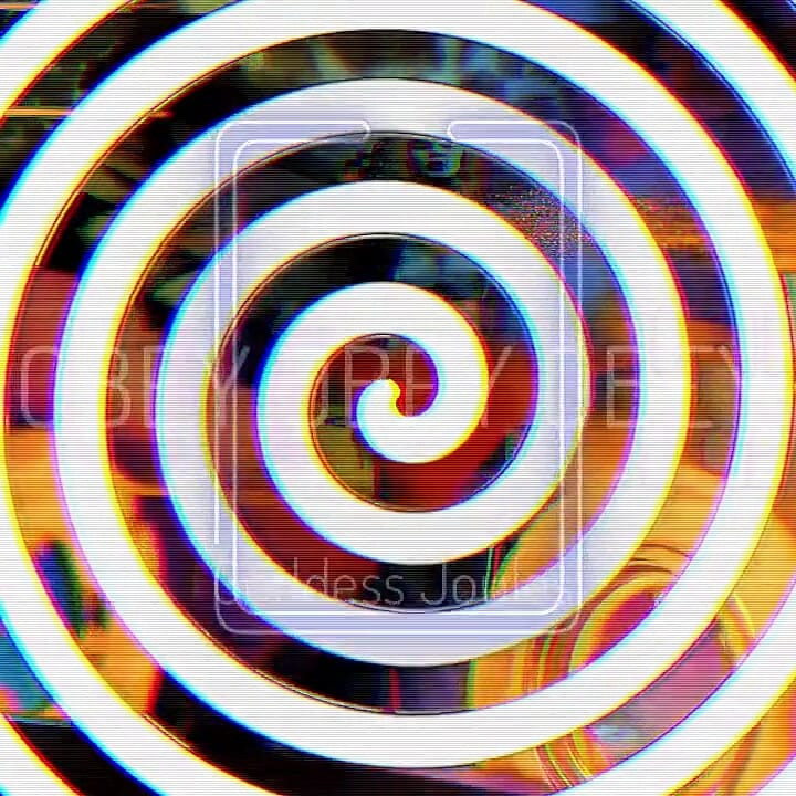 Relaxe e olhe para a espiral
