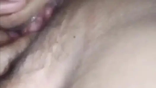 Another yesterday video call to my wife assy she have a tight and hairy wet pussy I like it so much