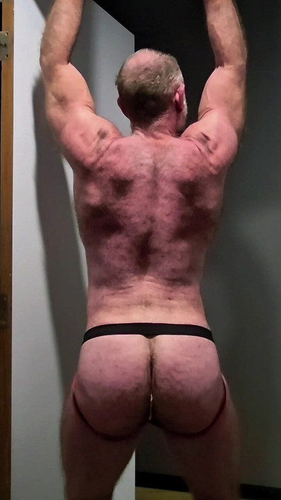 Muscle in Jockstrap
