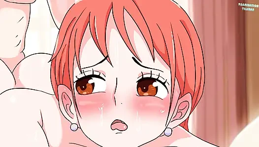 Nami webcam girl !One Piece hentai (porn anime sex )4K 2026