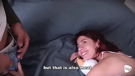Stepsister Wakes up Hungry to Taste Her Stepbrother's Cock