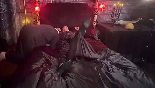 Part 1:- Queen Vampire Turns the Priest Into a Cock Sucking Whore!