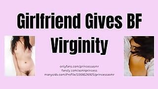 Namorada dá virgindade ao namorado