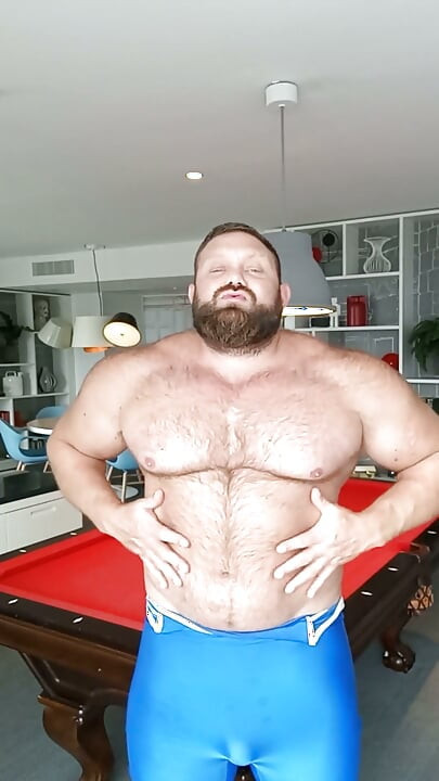 Jack Stacked - Dominant Muscle Daddy Wrestling Singlet Strip and Dirty Talk