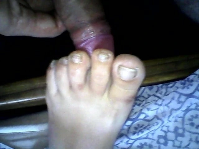paja con los pies de mi mujer dormida 21