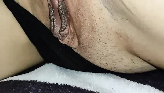 Bakış açısı sıkı minyon karımla yakın çekim anal