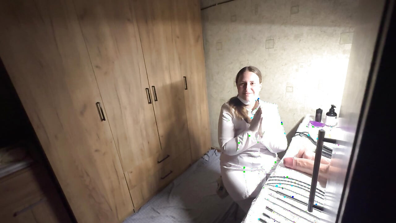 Anastasia Mistress examines patient gives him fisting fucks him and urethral sounding cbt