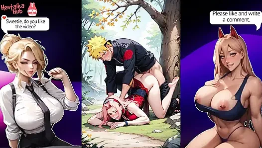 Kompilasi hentai 2d dengan jalang kotor