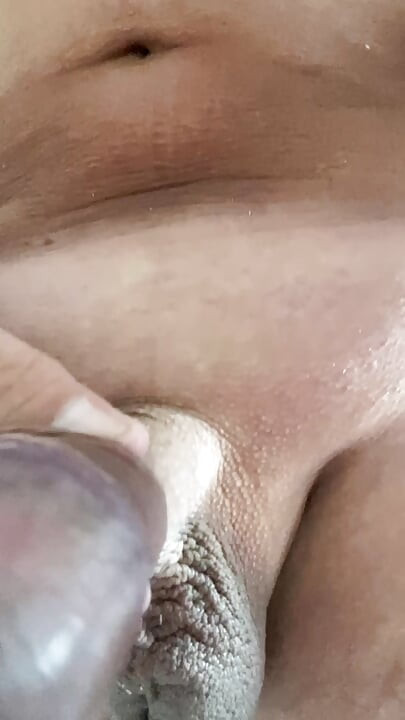 Older man naked