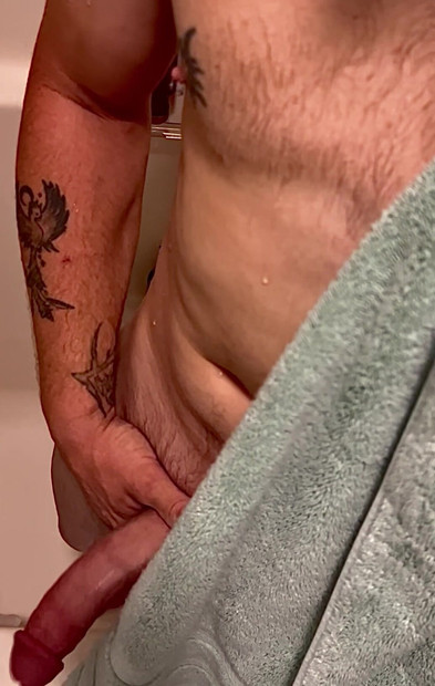 I always get so hard taking a shower