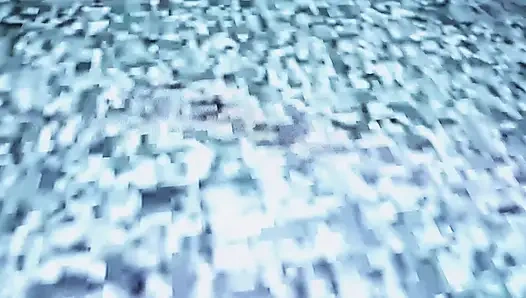 Agatha Vega Dressed as Saw the Riddler Plays with Christian Clay's Cock