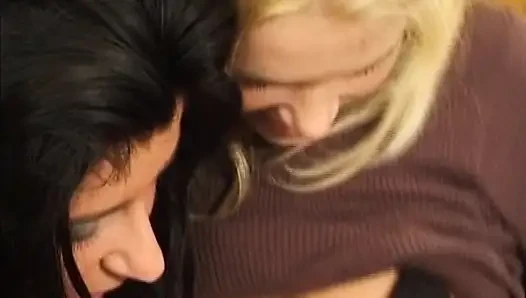 Two Stunning German Sluts Are Here to Share Cum Together