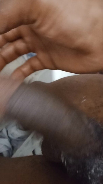 BEEZO show's off his unhard cock