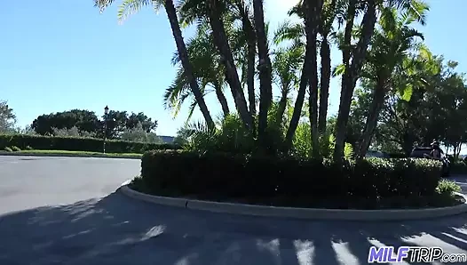 Divorced porn video – Horny divorced MILF fucks guy from her tennis club