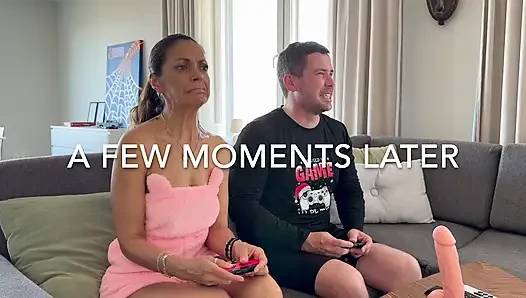 Perfect Wife: I Get to Fuck Her Ass if I Win Against Her Playing Video Games