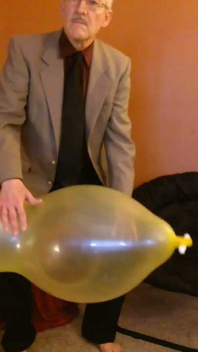 Balloonbanger 70) Mickey Mouse Balloon Pop and Shave. (Session ends in Video 71) | Clip 1