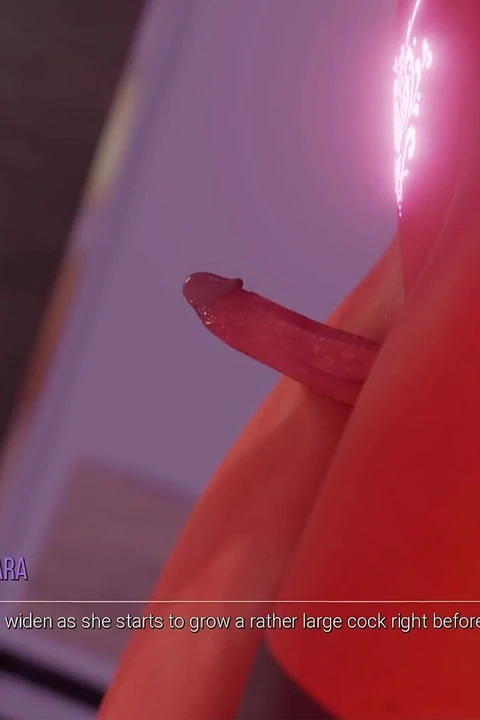 Croft Przygody Futa Succubus cieszy się wszystkie dziury Lara Futa Anal jebanie przez Pixdes Games