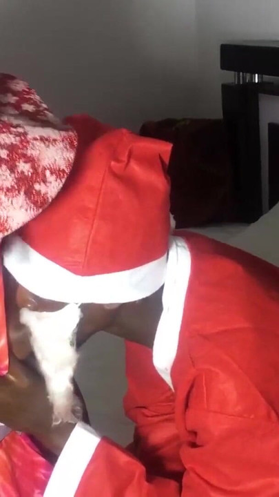 Unforgettable moment from "My first time seeing Santa clause and he fucked me"