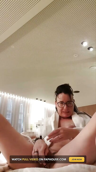 Orgasm in the Hotel's Public Relaxation Area