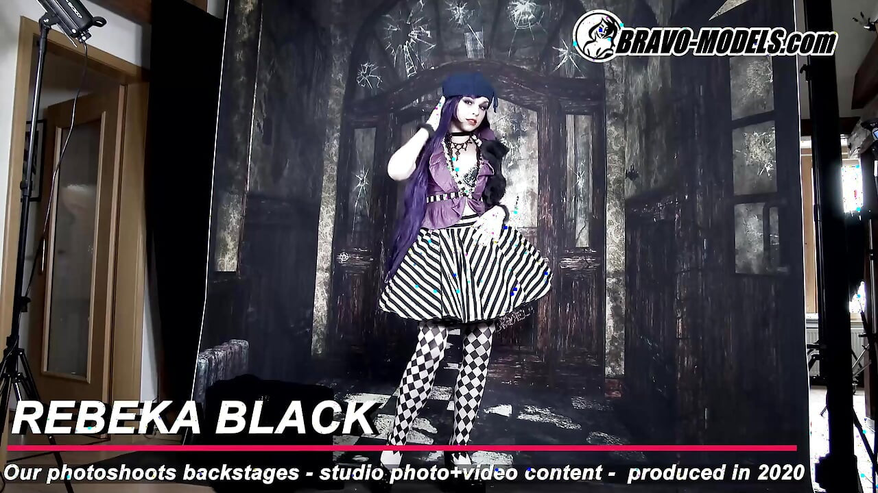 386-Backstage photoshoot Rebeka Black - Adult