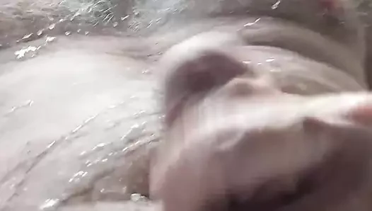 Innie Bellybutton porn video – Hairy Jo with Bellybutton Play