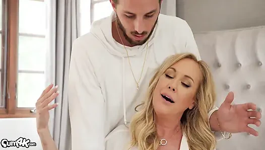 Stepmom Empties Stepson's Balls With Her Neglected Fuck Hole