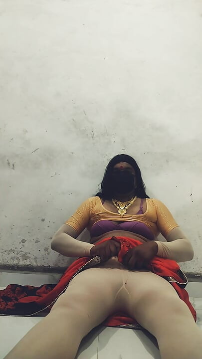 Dipali shemale red saree fuck