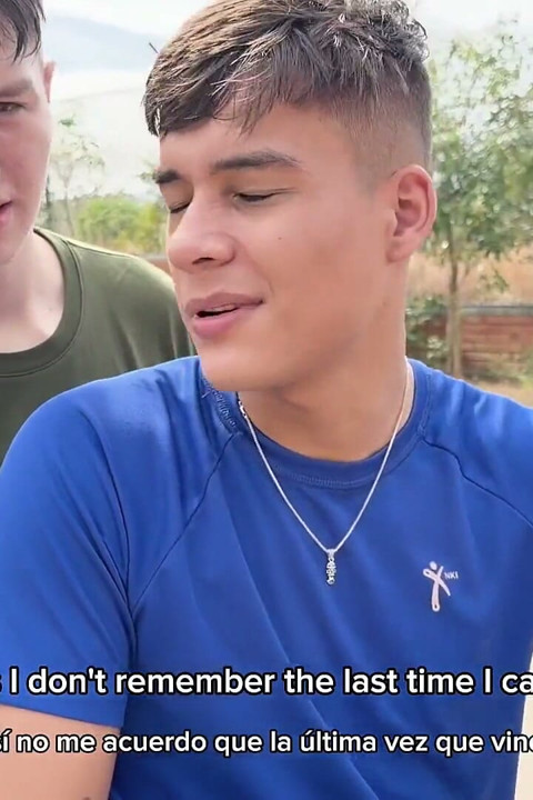 Walk with My Best Colombian Twink Friend and I to the River