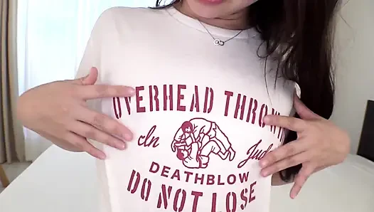 Part 5 [No Bra Vlog] I tried to make her cum with just her mouth. Vol.1