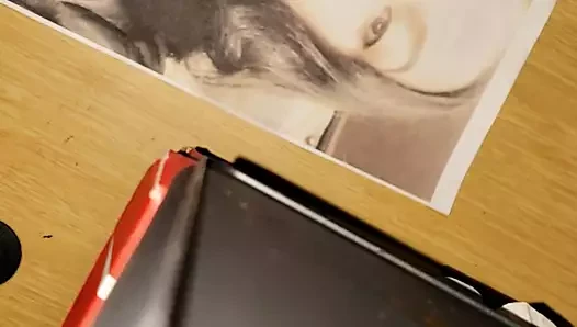 Cum haraç için güzel abanoz erin