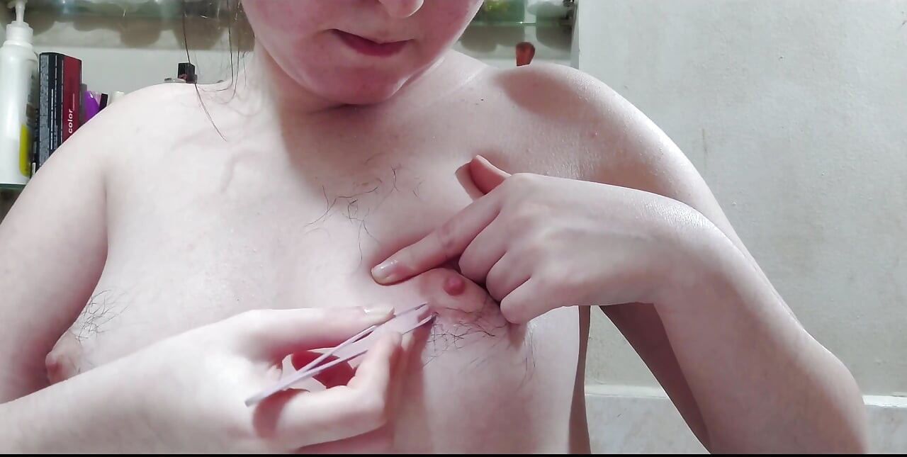Part 1: Waxing My Super Hairy Nipples